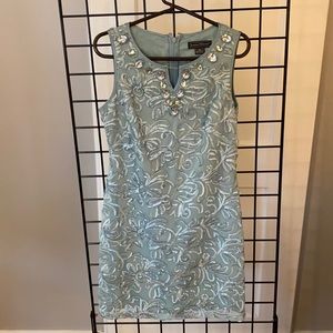 Jessica Howard Mint Green Embellished Dress 8P